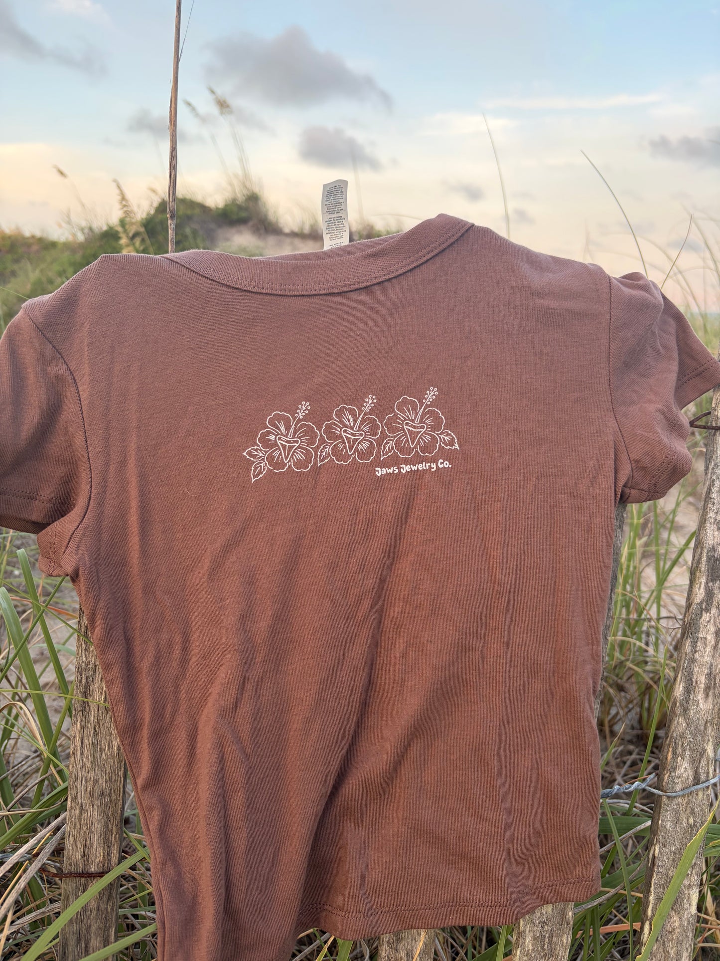 The Shark Bloom Baby Tee