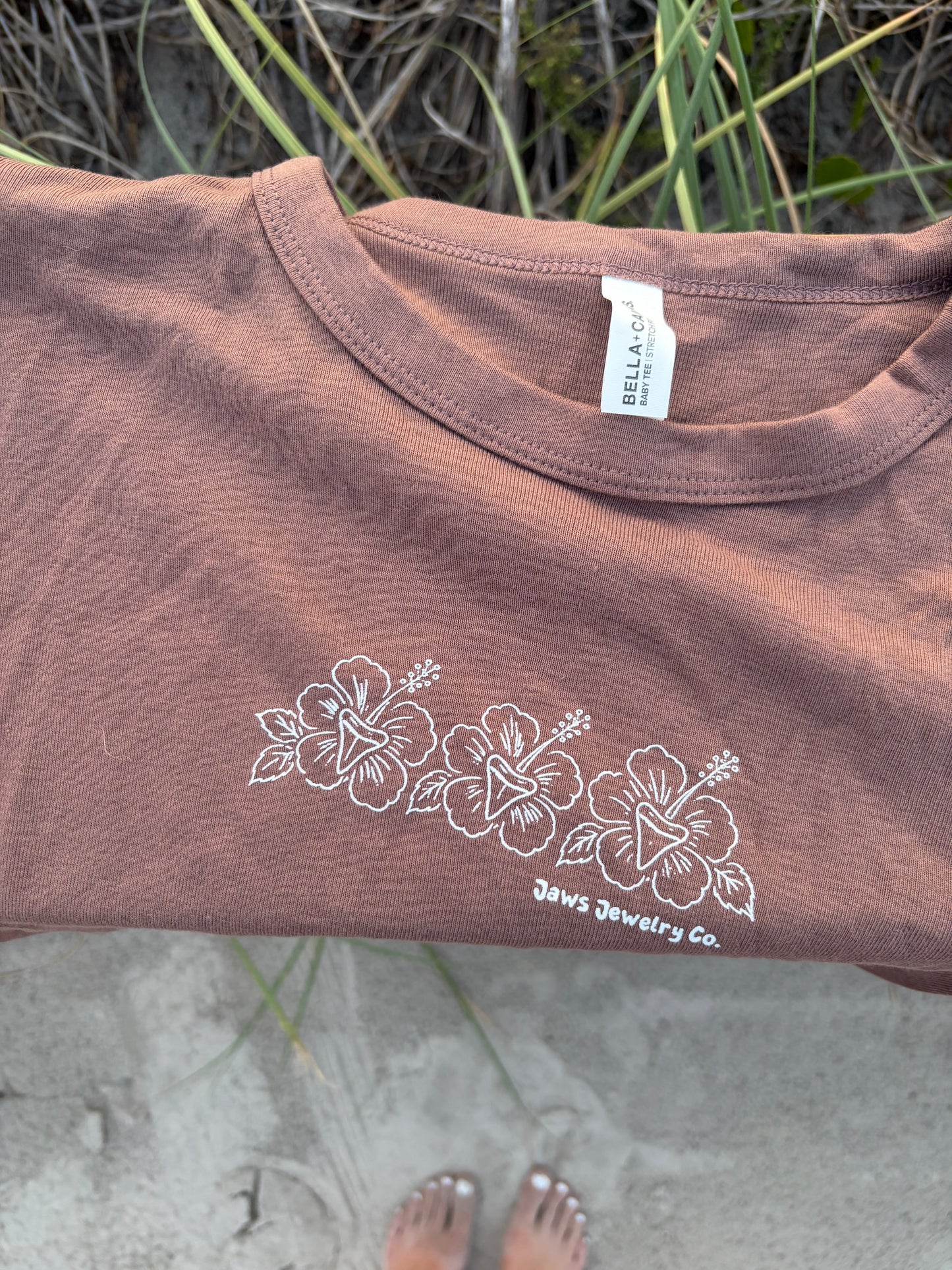The Shark Bloom Baby Tee