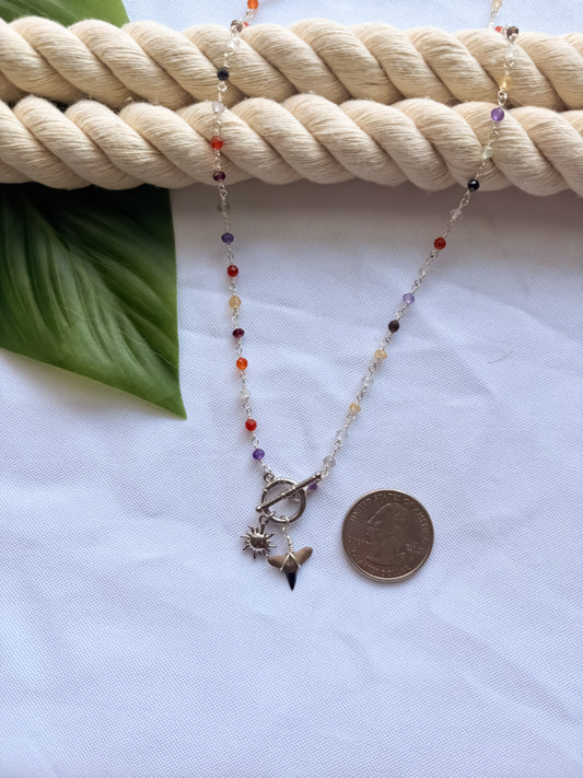 Wahine Sun Shark Tooth Necklace